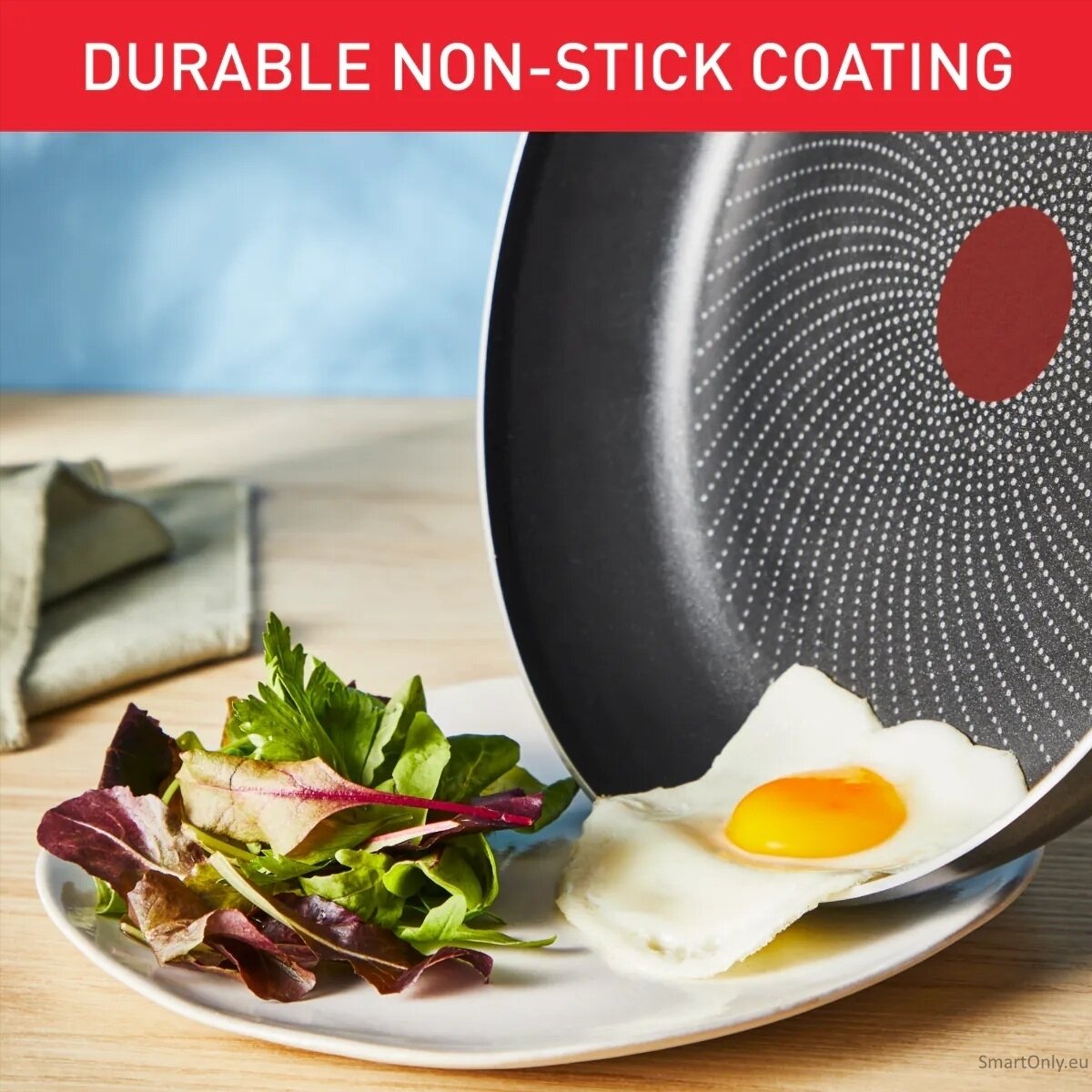 TEFAL Pan | H0560442 | Frying | Diameter 24 cm | Suitable for induction hob | Fixed handle | Black 2 TEFAL Pan | H0560442 | Frying | Diameter 24 cm | Suitable for induction hob | Fixed handle | Black 2