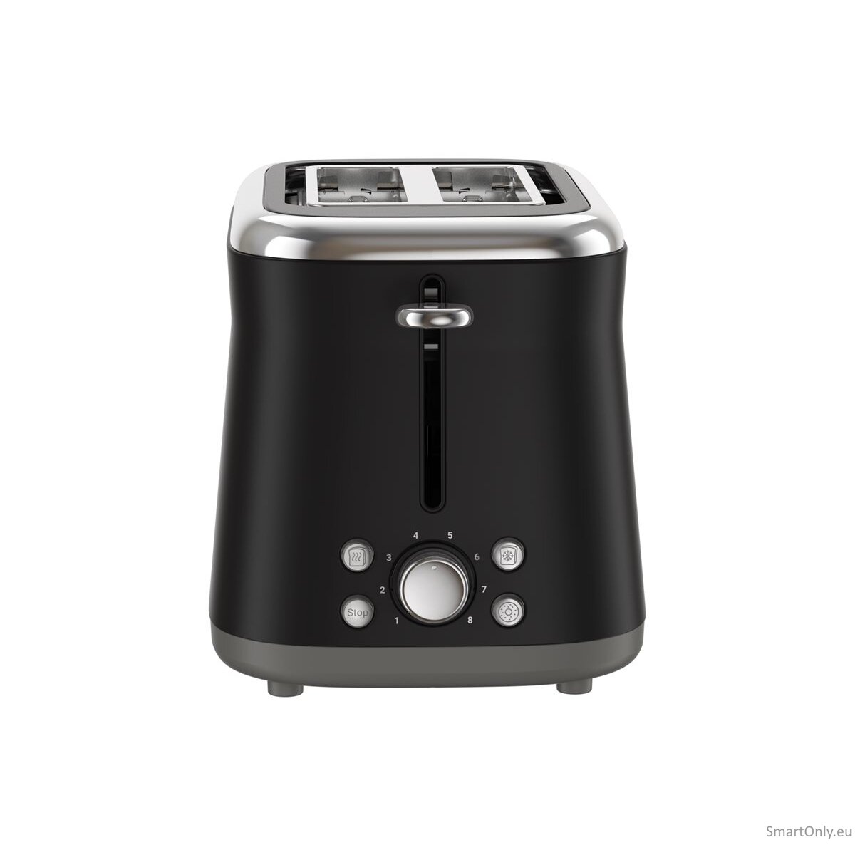 TEFAL Toaster | TT7208E0 Collection Retro | Power 850 W | Number of slots 2 | Housing material Stainless steel | Black 6 TEFAL Toaster | TT7208E0 Collection Retro | Power 850 W | Number of slots 2 | Housing material Stainless steel | Black 6