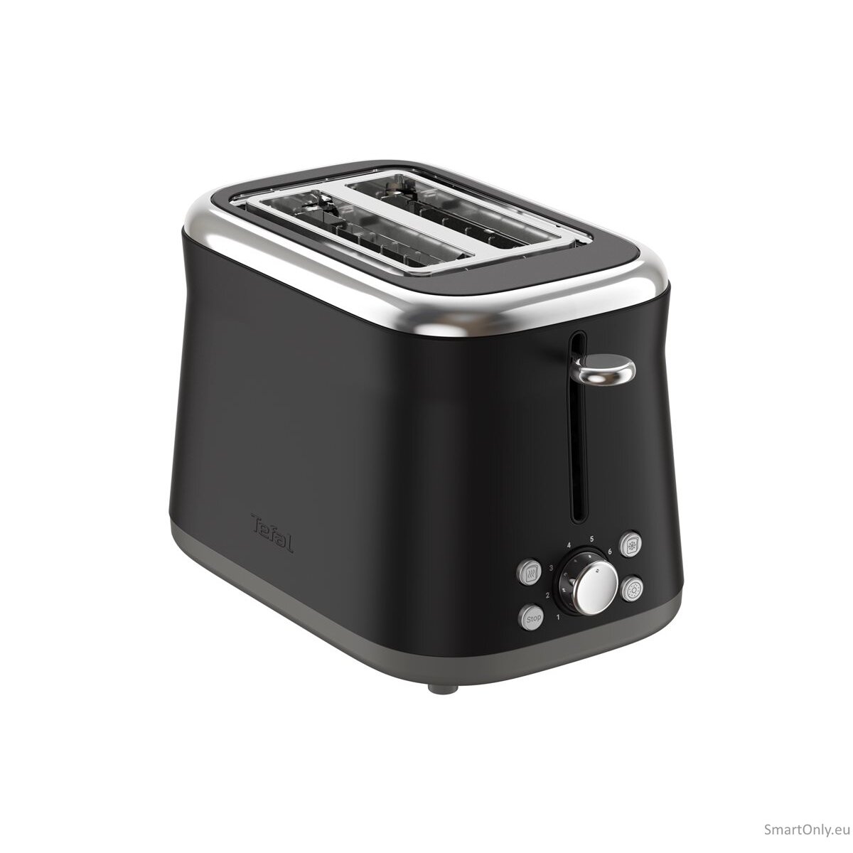 TEFAL Toaster | TT7208E0 Collection Retro | Power 850 W | Number of slots 2 | Housing material Stainless steel | Black 7