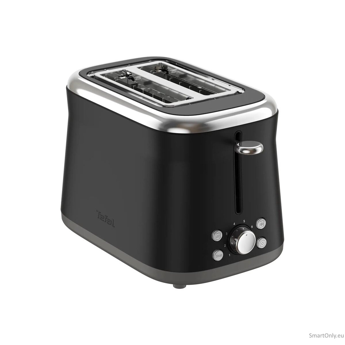 TEFAL Toaster | TT7208E0 Collection Retro | Power 850 W | Number of slots 2 | Housing material Stainless steel | Black TEFAL Toaster | TT7208E0 Collection Retro | Power 850 W | Number of slots 2 | Housing material Stainless steel | Black