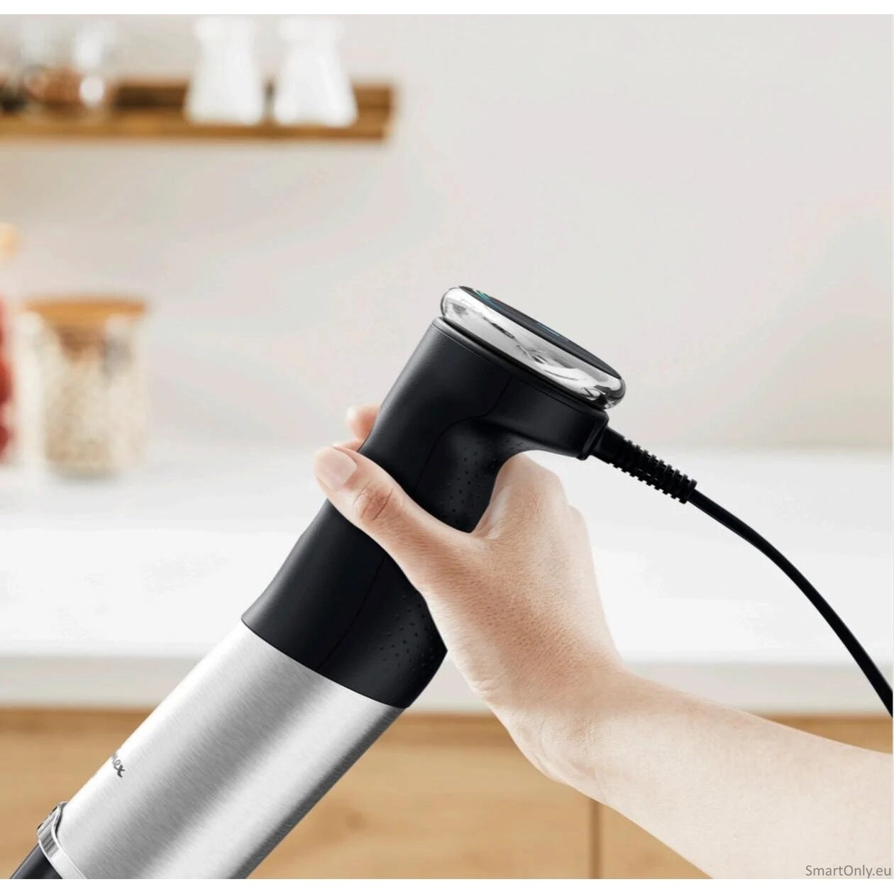 TEFAL | HB67E830 Quickchef+ | Hand Blender | 1000 W | Hand Blender | Number of speeds 20 | Turbo mode | Ice crushing | Black/Stainless Steel 5 TEFAL | HB67E830 Quickchef+ | Hand Blender | 1000 W | Hand Blender | Number of speeds 20 | Turbo mode | Ice crushing | Black/Stainless Steel 5