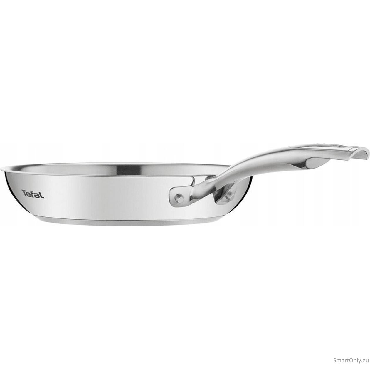 TEFAL Pan | G7320434 Duetto+ | Frying | Diameter 24 cm | Suitable for induction hob | Fixed handle | Black/Silver 2