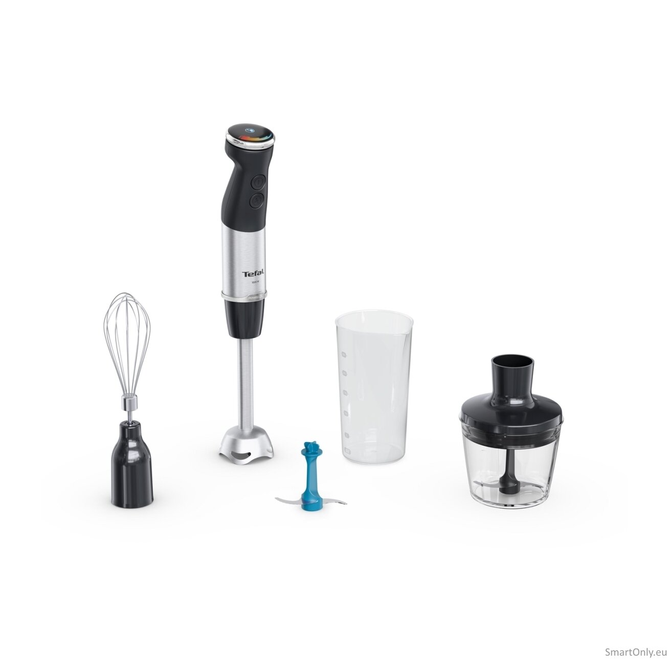 TEFAL | HB67E830 Quickchef+ | Hand Blender | 1000 W | Hand Blender | Number of speeds 20 | Turbo mode | Ice crushing | Black/Stainless Steel 9