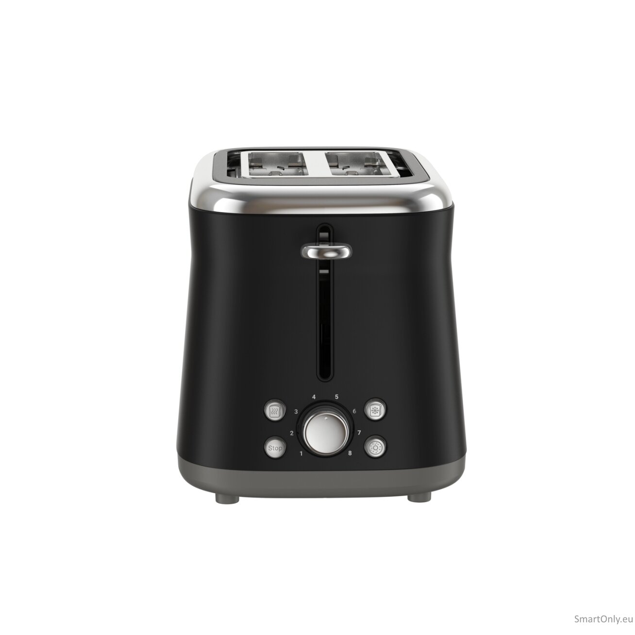 TEFAL Toaster | TT7208E0 Collection Retro | Power 850 W | Number of slots 2 | Housing material Stainless steel | Black 1