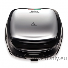 TEFAL Sandwich Maker SW341D12 Snack Time 700 W Number of plates 2 Stainless Steel/Black