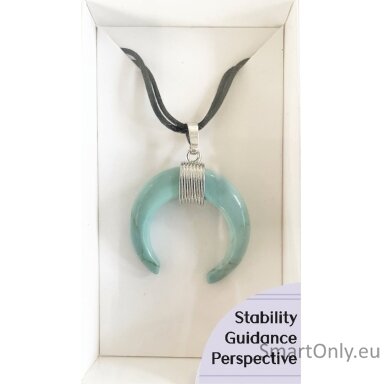 Teal Magnesite amuletas pakabukas Lo Scarabeo