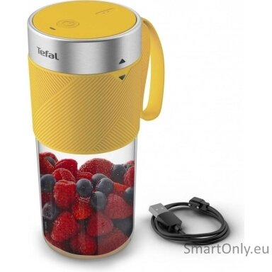 TEFAL | Blender | BL1C0230 LightMix On the Go | Tabletop | Jar material Tritan | Jar capacity 0.3 L | Yellow/Transparent TEFAL | Blender | BL1C0230 LightMix On the Go | Tabletop | Jar material Tritan | Jar capacity 0.3 L | Yellow/Transparent