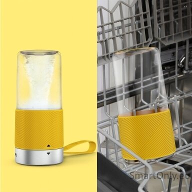 TEFAL | Blender | BL1C0230 LightMix On the Go | Tabletop | Jar material Tritan | Jar capacity 0.3 L | Yellow/Transparent TEFAL | Blender | BL1C0230 LightMix On the Go | Tabletop | Jar material Tritan | Jar capacity 0.3 L | Yellow/Transparent