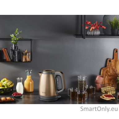 TEFAL Coppertinto Kettle KI280G10 Electric 2400W 1.7 L Stainless steel EU Plug TEFAL Coppertinto Kettle KI280G10 Electric 2400W 1.7 L Stainless steel EU Plug
