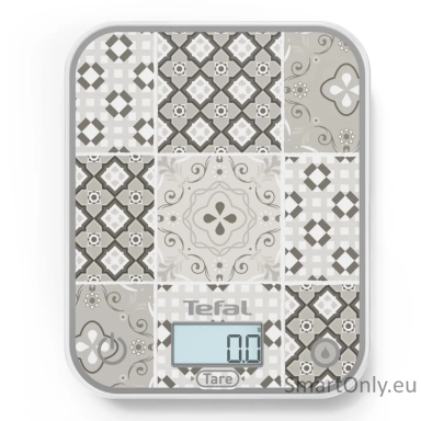 TEFAL Electronic Kitchen Scale | Optiss BC50D6V0 | Graduation 0.5/1 g | Display type LCD | Mozaic Decor TEFAL Electronic Kitchen Scale | Optiss BC50D6V0 | Graduation 0.5/1 g | Display type LCD | Mozaic Decor