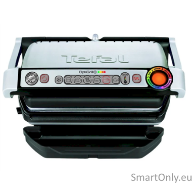 TEFAL | GC716D12 | OptiGrill+ + Waffle plate set | Electric Grill | 2000 W | Silver TEFAL | GC716D12 | OptiGrill+ + Waffle plate set | Electric Grill | 2000 W | Silver