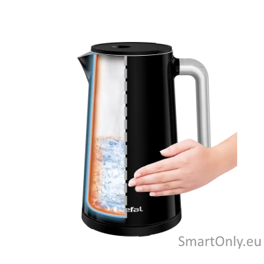 TEFAL Kettle | KO8518 | Electric | 1800 W | 1.7 L | Plastic | 360° rotational base | Black
