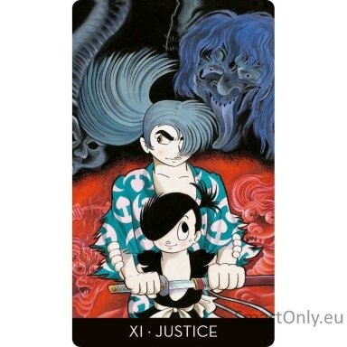 Tezuka Tarot kortų ir knygos rinkinys Lo Scarabeo