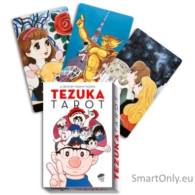 Tezuka Tarot kortų ir knygos rinkinys Lo Scarabeo