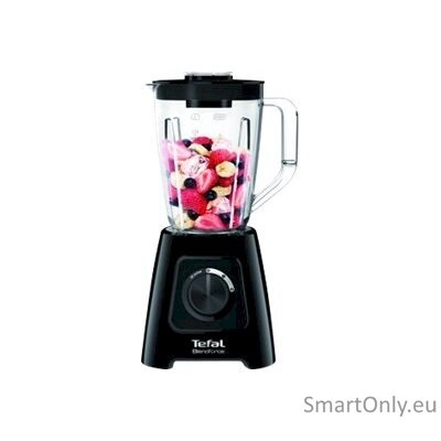 TEFAL Blender BL420838 BlendForce Tabletop 600 W Jar material Plastic Jar capacity 1.25 L Ice crushing Black 6 TEFAL Blender BL420838 BlendForce Tabletop 600 W Jar material Plastic Jar capacity 1.25 L Ice crushing Black 6