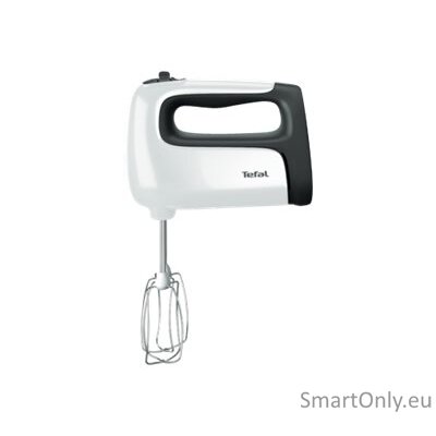 TEFAL | Hand mixer | HT461138 Prep'Mix+ | Hand Mixer | 500 W | Number of speeds 5 | Turbo mode | White/Grey 3 TEFAL | Hand mixer | HT461138 Prep'Mix+ | Hand Mixer | 500 W | Number of speeds 5 | Turbo mode | White/Grey 3