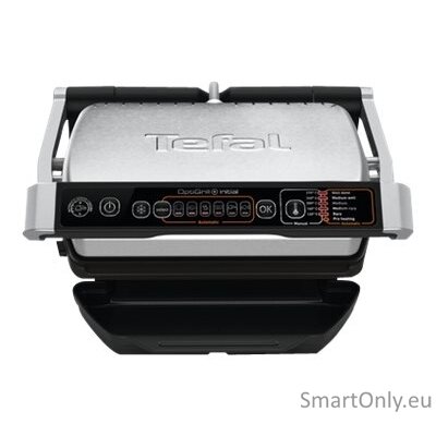TEFAL | OptiGrill Initial | GC706D | Contact grill | 2000 W | Black/Stainless steel 5