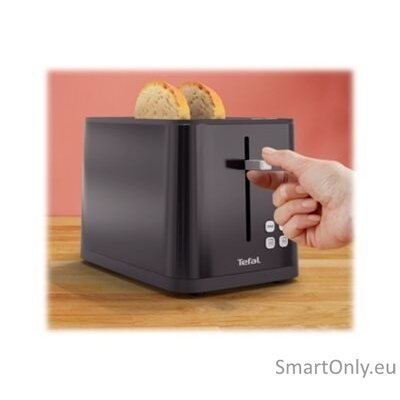 TEFAL Toaster | TT6408 | Power 850 W | Number of slots 2 | Housing material Plastic | Black 5
