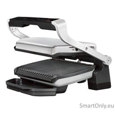TEFAL | OptiGrill Initial | GC706D | Contact grill | 2000 W | Black/Stainless steel 1 TEFAL | OptiGrill Initial | GC706D | Contact grill | 2000 W | Black/Stainless steel 1
