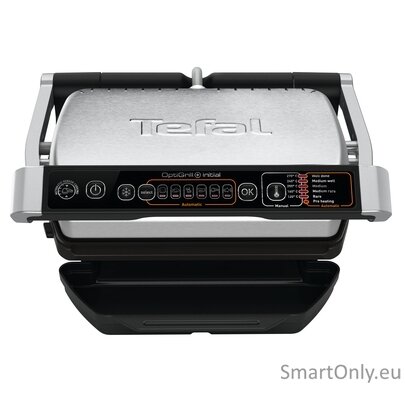 TEFAL | OptiGrill Initial | GC706D | Contact grill | 2000 W | Black/Stainless steel 2