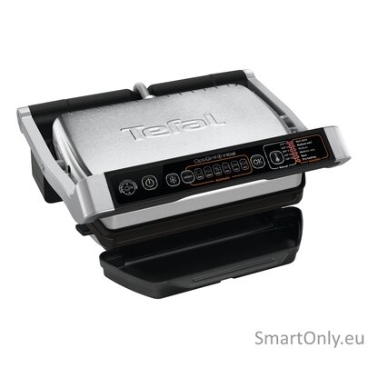 TEFAL | OptiGrill Initial | GC706D | Contact grill | 2000 W | Black/Stainless steel TEFAL | OptiGrill Initial | GC706D | Contact grill | 2000 W | Black/Stainless steel