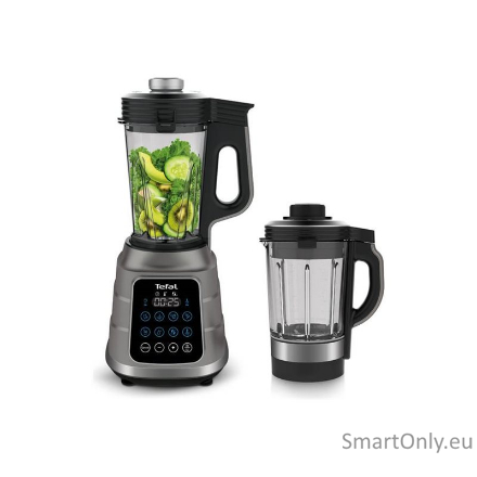 TEFAL | Blender | BL985A31 | Tabletop | 1300 W | Jar material Glass | Jar capacity 1.4 L | Ice crushing | Grey 3 TEFAL | Blender | BL985A31 | Tabletop | 1300 W | Jar material Glass | Jar capacity 1.4 L | Ice crushing | Grey 3