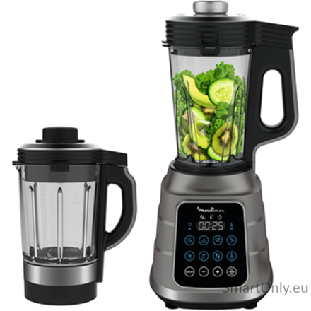 TEFAL | Blender | BL985A31 | Tabletop | 1300 W | Jar material Glass | Jar capacity 1.4 L | Ice crushing | Grey TEFAL | Blender | BL985A31 | Tabletop | 1300 W | Jar material Glass | Jar capacity 1.4 L | Ice crushing | Grey