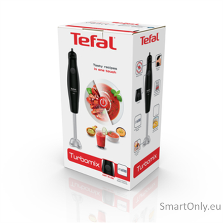 TEFAL | Blender | Turbomix HB1218 | Hand Blender | 350 W | Number of speeds Variable | Black 2 TEFAL | Blender | Turbomix HB1218 | Hand Blender | 350 W | Number of speeds Variable | Black 2