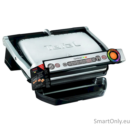 TEFAL | GC716D12 | OptiGrill+ + Waffle plate set | Electric Grill | 2000 W | Silver 1 TEFAL | GC716D12 | OptiGrill+ + Waffle plate set | Electric Grill | 2000 W | Silver 1
