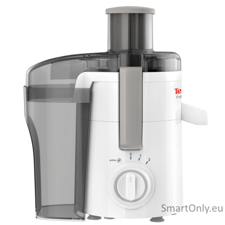 TEFAL | Juicer | ZE370138 Fruitelia Plus | White/Pepper | 350 W | Number of speeds 2 + Pulse 1 TEFAL | Juicer | ZE370138 Fruitelia Plus | White/Pepper | 350 W | Number of speeds 2 + Pulse 1