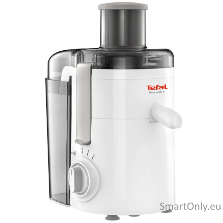 TEFAL | Juicer | ZE370138 Fruitelia Plus | White/Pepper | 350 W | Number of speeds 2 + Pulse TEFAL | Juicer | ZE370138 Fruitelia Plus | White/Pepper | 350 W | Number of speeds 2 + Pulse