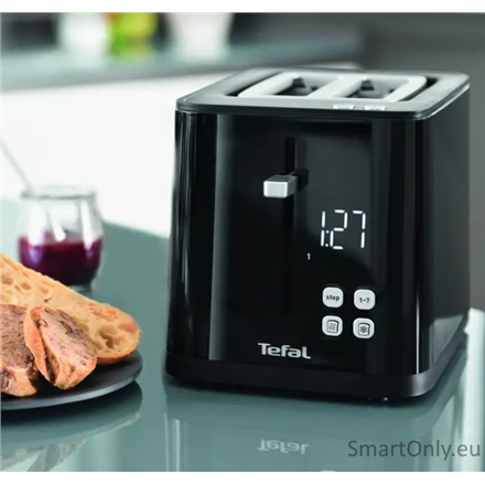 TEFAL Toaster | TT6408 | Power 850 W | Number of slots 2 | Housing material Plastic | Black 1 TEFAL Toaster | TT6408 | Power 850 W | Number of slots 2 | Housing material Plastic | Black 1