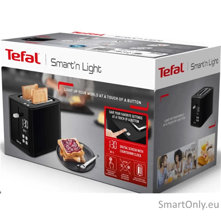 TEFAL Toaster | TT6408 | Power 850 W | Number of slots 2 | Housing material Plastic | Black 3 TEFAL Toaster | TT6408 | Power 850 W | Number of slots 2 | Housing material Plastic | Black 3