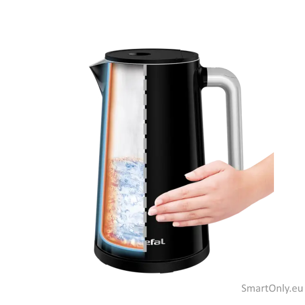 TEFAL Kettle | KO8518 | Electric | 1800 W | 1.7 L | Plastic | 360° rotational base | Black TEFAL Kettle | KO8518 | Electric | 1800 W | 1.7 L | Plastic | 360° rotational base | Black