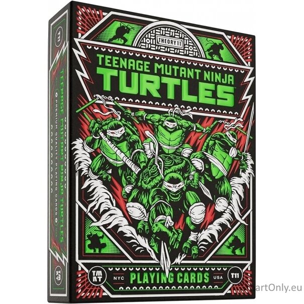 Teenage Mutant Ninja Turtles žaidimo kortos Theory11 3