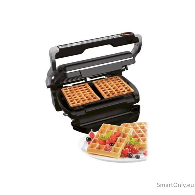 TEFAL | GC716D12 | OptiGrill+ + Waffle plate set | Electric Grill | 2000 W | Silver 4 TEFAL | GC716D12 | OptiGrill+ + Waffle plate set | Electric Grill | 2000 W | Silver 4
