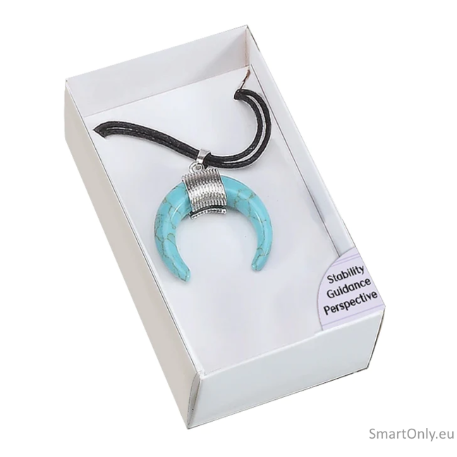 Teal Magnesite amuletas pakabukas Lo Scarabeo
