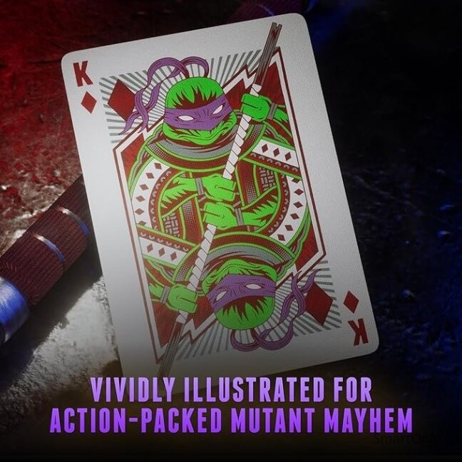 Teenage Mutant Ninja Turtles žaidimo kortos Theory11 1 Teenage Mutant Ninja Turtles žaidimo kortos Theory11 1