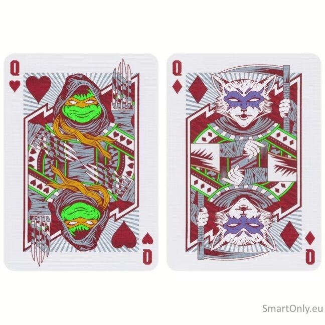 Teenage Mutant Ninja Turtles žaidimo kortos Theory11 10 Teenage Mutant Ninja Turtles žaidimo kortos Theory11 10