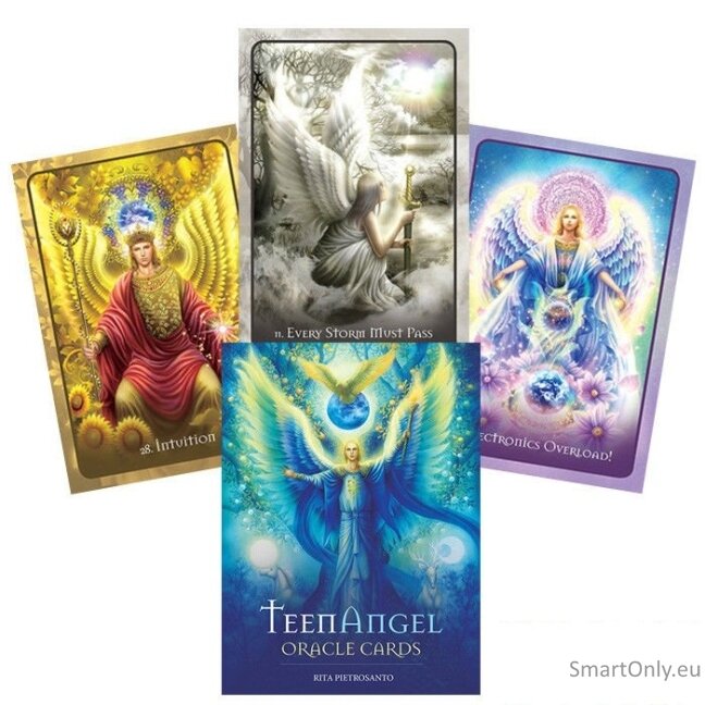 TeenAngel Oracle Cards taro kortos Blue Angel TeenAngel Oracle Cards taro kortos Blue Angel