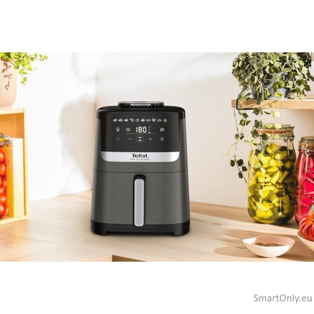 TEFAL Air Fryer | Easy Fry Silence EY551HE0 | Power 1650 W | Capacity 5 L | Gray 3 TEFAL Air Fryer | Easy Fry Silence EY551HE0 | Power 1650 W | Capacity 5 L | Gray 3