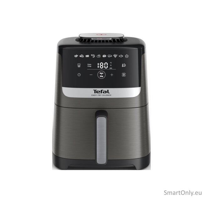 TEFAL Air Fryer | Easy Fry Silence EY551HE0 | Power 1650 W | Capacity 5 L | Gray 7 TEFAL Air Fryer | Easy Fry Silence EY551HE0 | Power 1650 W | Capacity 5 L | Gray 7