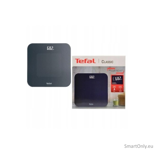 TEFAL Bathroom Scale | Classic PP1900V0 | Maximum weight (capacity) 180 | Accuracy 100 g | Dark Blue 1 TEFAL Bathroom Scale | Classic PP1900V0 | Maximum weight (capacity) 180 | Accuracy 100 g | Dark Blue 1