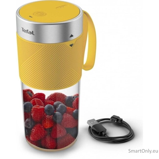 TEFAL | Blender | BL1C0230 LightMix On the Go | Tabletop | Jar material Tritan | Jar capacity 0.3 L | Yellow/Transparent 1