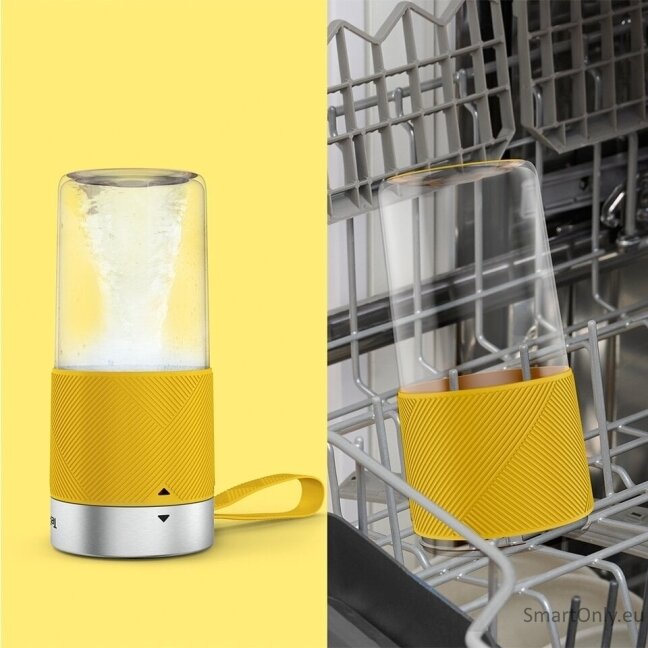 TEFAL | Blender | BL1C0230 LightMix On the Go | Tabletop | Jar material Tritan | Jar capacity 0.3 L | Yellow/Transparent TEFAL | Blender | BL1C0230 LightMix On the Go | Tabletop | Jar material Tritan | Jar capacity 0.3 L | Yellow/Transparent