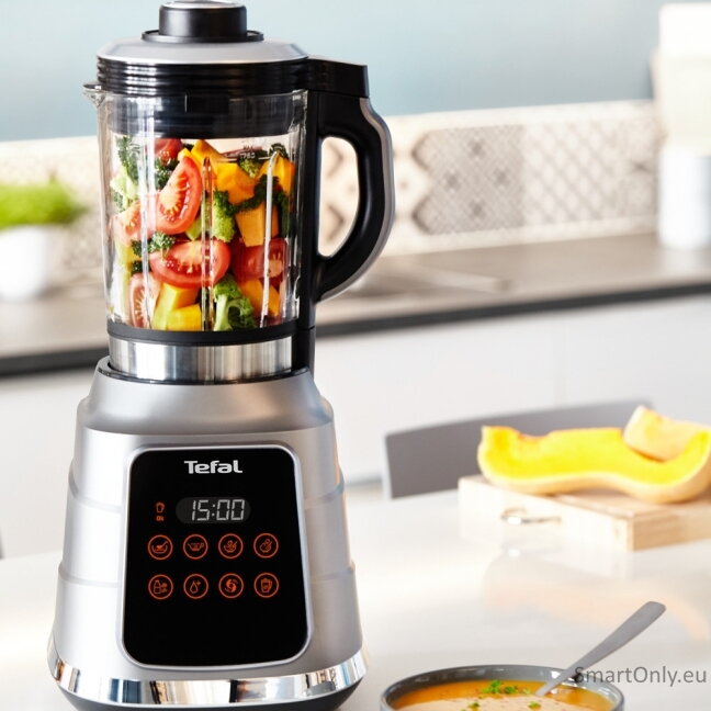 TEFAL | Blender | BL985A31 | Tabletop | 1300 W | Jar material Glass | Jar capacity 1.4 L | Ice crushing | Grey 4 TEFAL | Blender | BL985A31 | Tabletop | 1300 W | Jar material Glass | Jar capacity 1.4 L | Ice crushing | Grey 4
