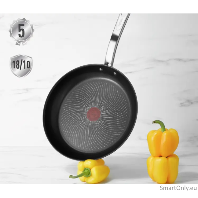 TEFAL | Frying Pan | B8170444 Intuition | Frying | Diameter 24 cm | Suitable for induction hob | Fixed handle | Black 2 TEFAL | Frying Pan | B8170444 Intuition | Frying | Diameter 24 cm | Suitable for induction hob | Fixed handle | Black 2