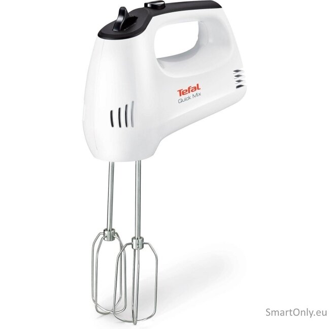 TEFAL Hand mixer | HT3101 QuickMix | Hand Mixer | 300 W | Number of speeds 5 | Turbo mode | White 1
