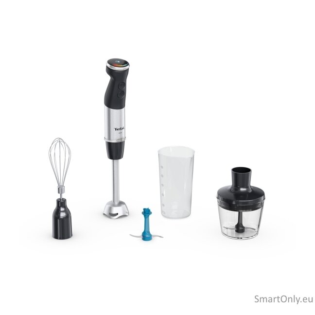 TEFAL | HB67E830 Quickchef+ | Hand Blender | 1000 W | Hand Blender | Number of speeds 20 | Turbo mode | Ice crushing | Black/Stainless Steel 9 TEFAL | HB67E830 Quickchef+ | Hand Blender | 1000 W | Hand Blender | Number of speeds 20 | Turbo mode | Ice crushing | Black/Stainless Steel 9