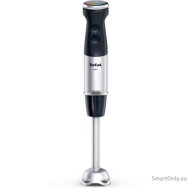 TEFAL | HB67E830 Quickchef+ | Hand Blender | 1000 W | Hand Blender | Number of speeds 20 | Turbo mode | Ice crushing | Black/Stainless Steel 1